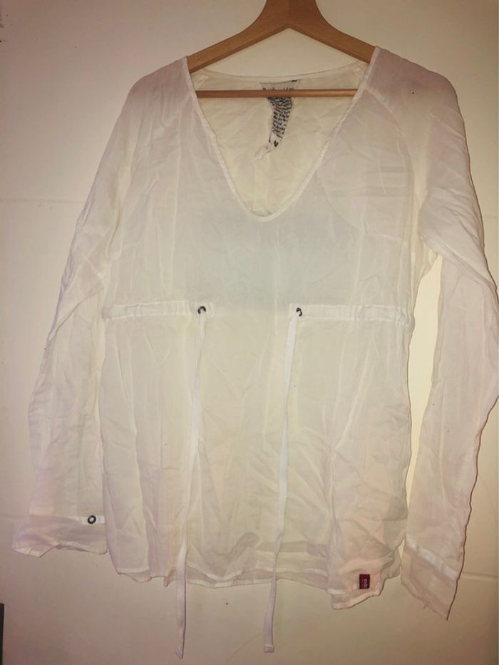 Blouse/chemise blanche EDC parfait état - photo numéro 3