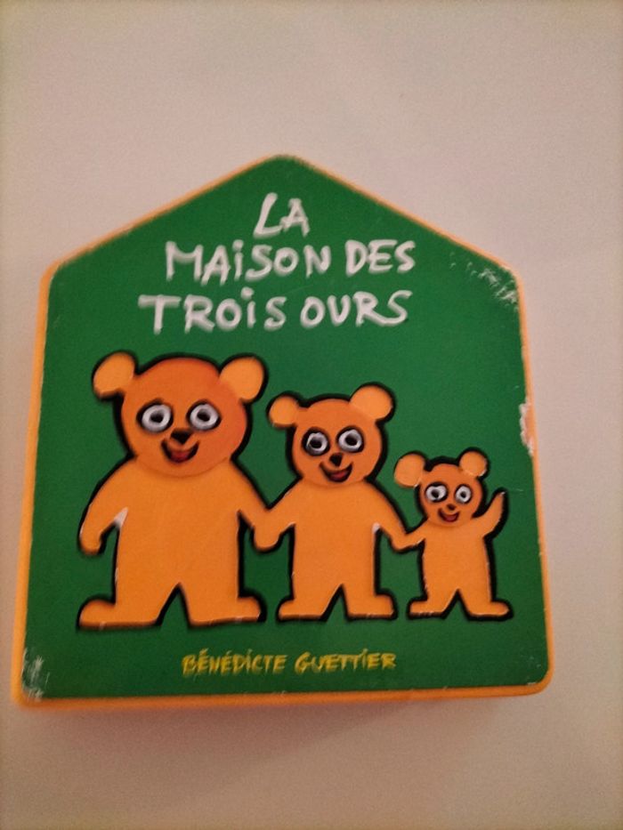 livre la maison des trois ours
