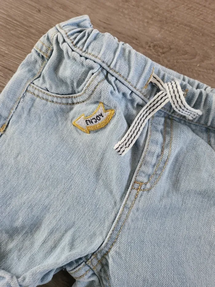 Short en jeans 12 mois - photo numéro 3