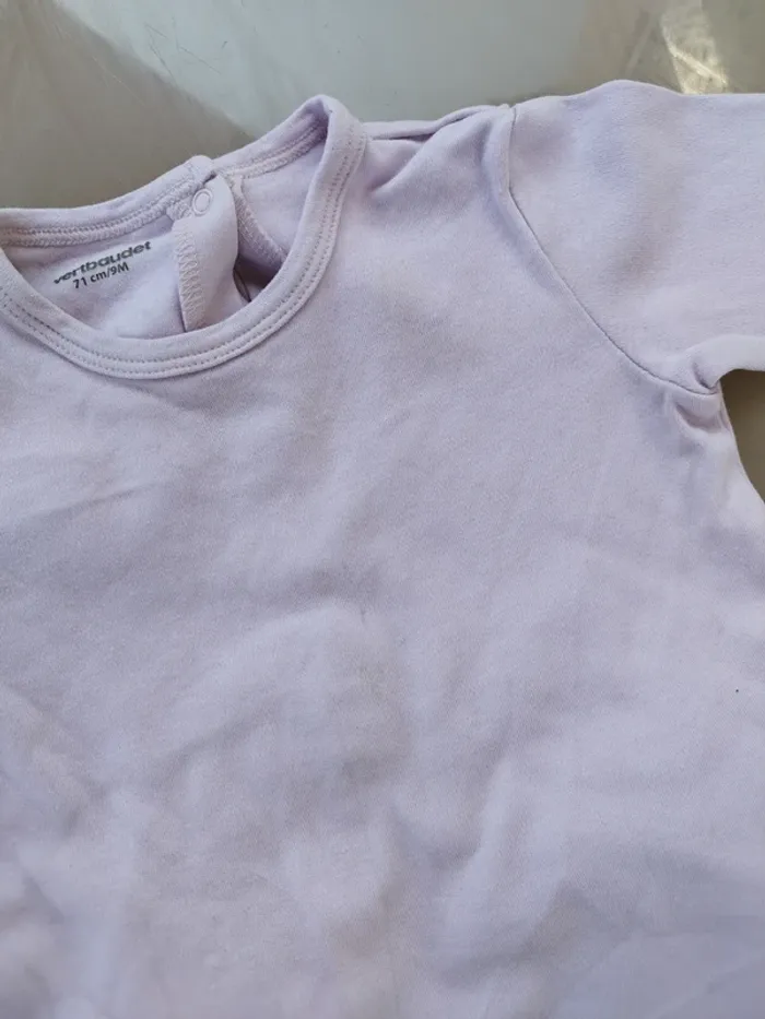 Lot 2 pyjamas coton 9 mois - photo numéro 3
