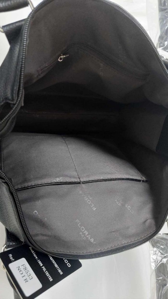 Sac cabas  tendance de cours noir Flora Co - photo numéro 4