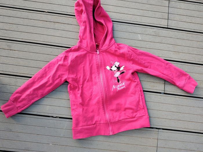Gilet à capuche Minnie (Disney) T.6 A - photo numéro 2