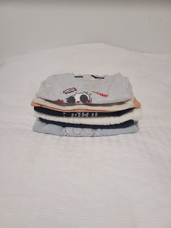 Lot de pull sweat chaud 6 mois Garçon