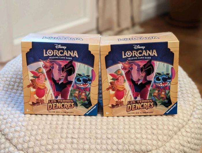 Lot de 2 Trésors des Illumineurs Lorcana Disney Chapitre 3 Fr