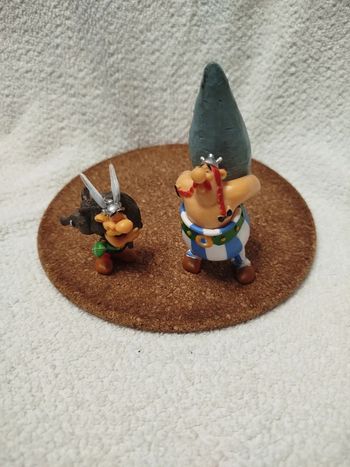 Figurines Astérix et Obélix