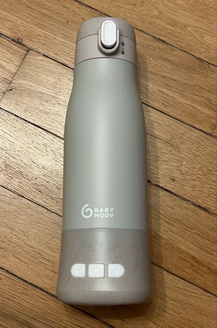 Babymoov - Neuf - chauffe biberon nomade sans fil - Gris sable - photo numéro 5