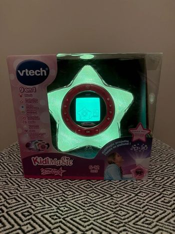 VTECH - Réveil Kidimagic Starlight Rose