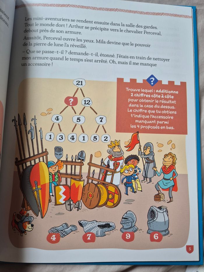 Livre Le château endormi du roi Arthur - photo numéro 3