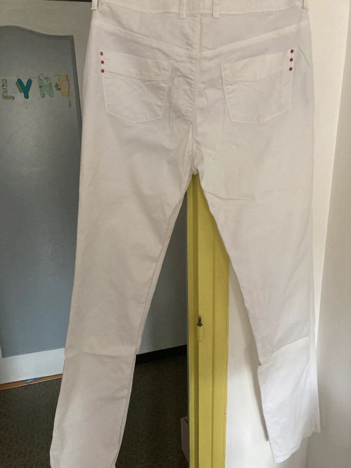 Pantalon blanc taille 44 - photo numéro 4