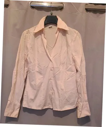 Chemise Camaïeu rose pâle – Taille M (38)