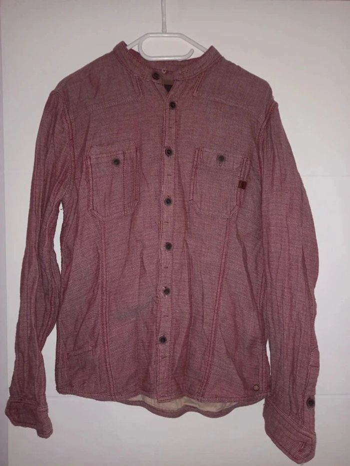 Chemise rouge Bonobo