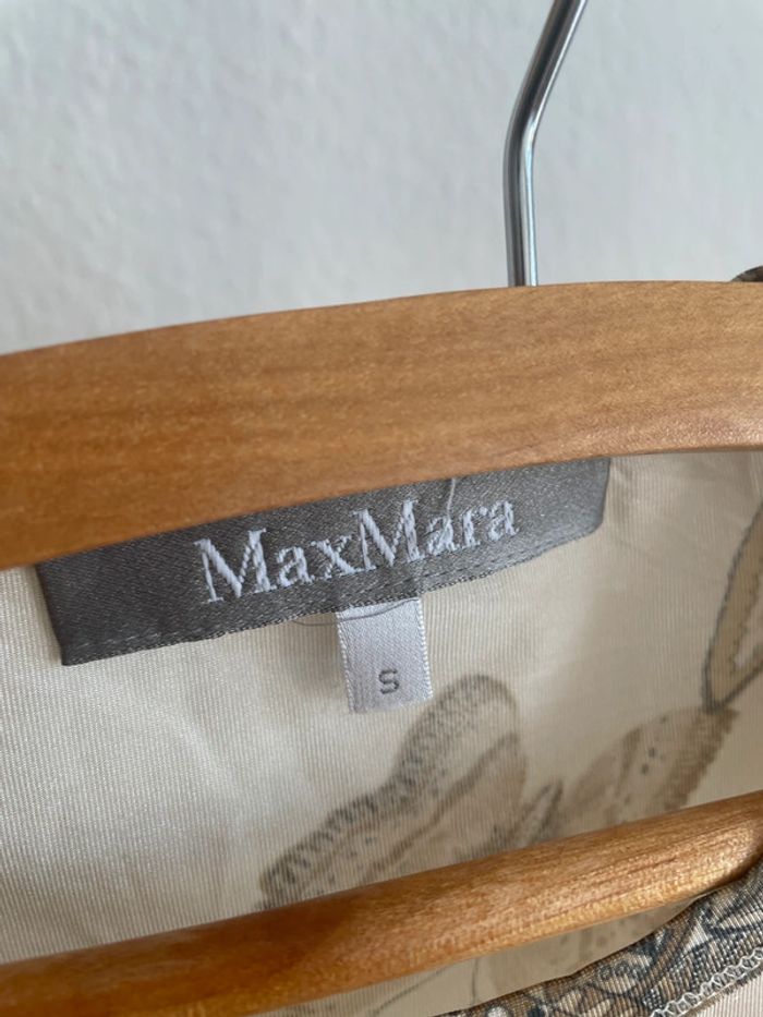 T-shirt beige à motif Max Mara - photo numéro 3