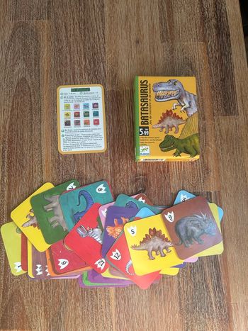 Jeu de cartes batasaurus 