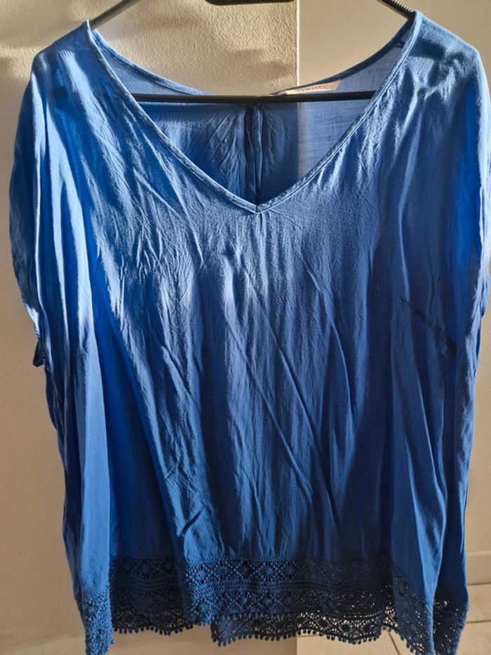 Tee-shirt bleu