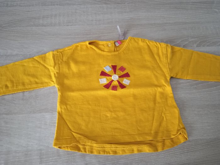 Lot de t-shirt manches longues 12 mois - photo numéro 2