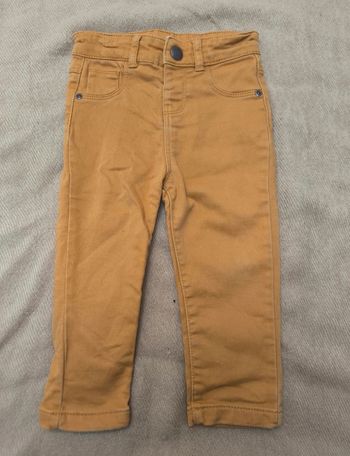 Pantalon moutarde 12-18 mois
