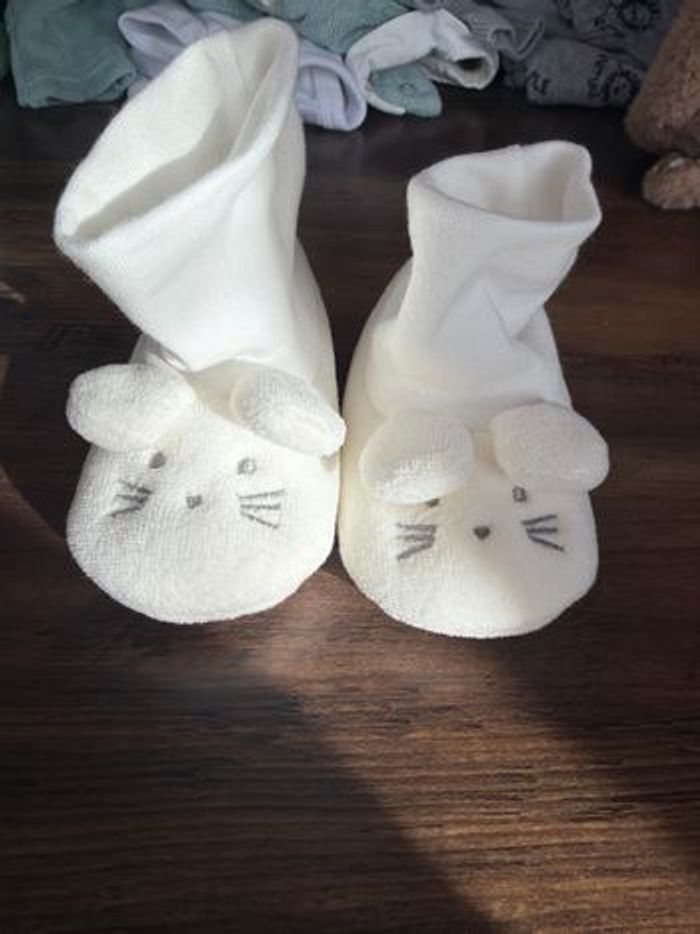 Chaussons 0-3 mois