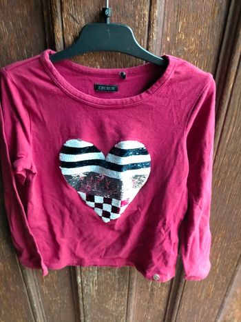 Ravissant tee shirt IKKs 8 ans 