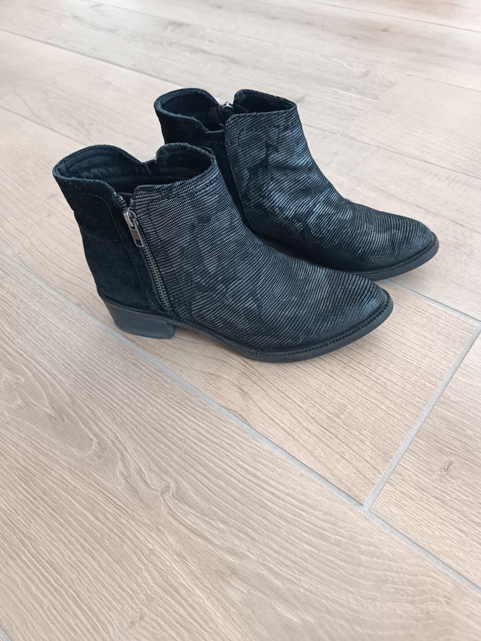 Bottines noires 37 - photo numéro 2