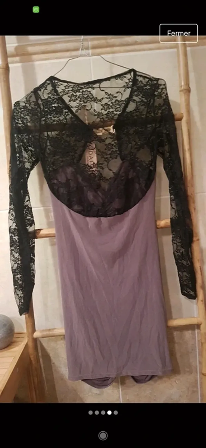 Sublime robe de fête 🥂 dentelle 36 neuve - photo numéro 4