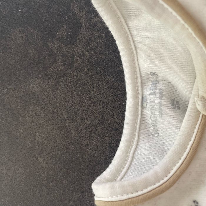 Pygama sergent major blanc 6 mois