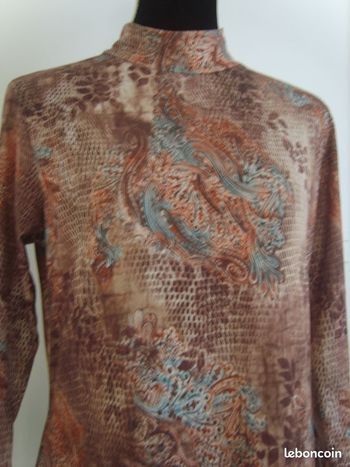 Haut manches longues "Emma Pernelle" taille 38