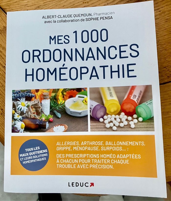 Livre homéopathie