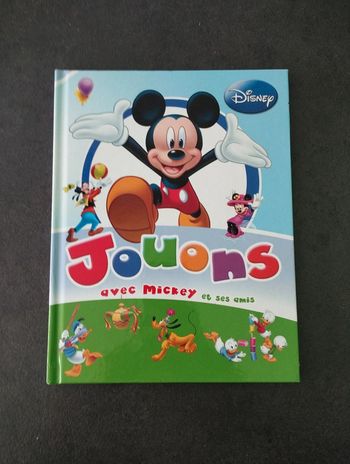 Livre jouons avec Mickey et ses amis