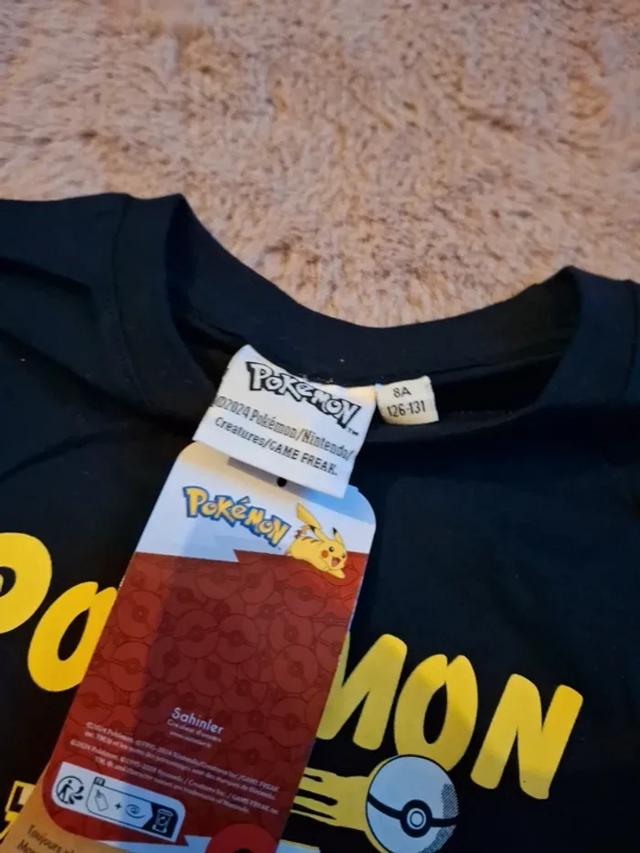 Tshirt pokemon taille 8 ans - photo numéro 3