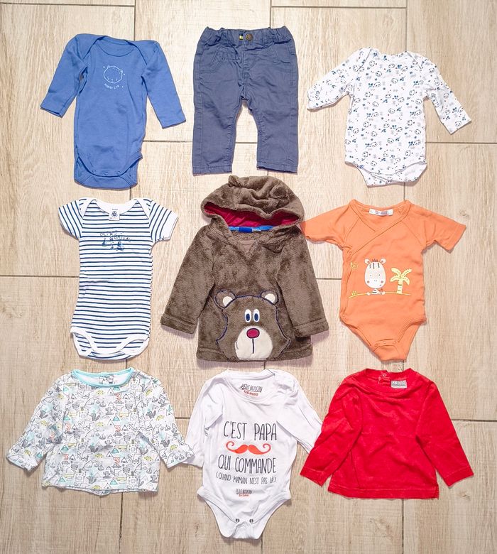Lot de vêtements garçon taille 3 mois