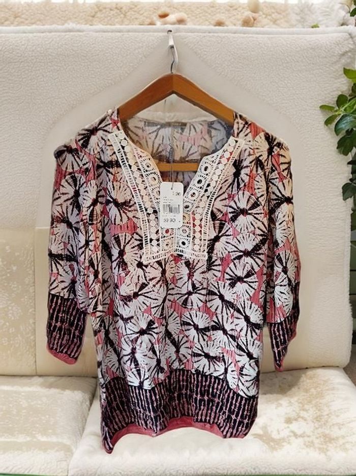 Tunique Borneo tissu FORMUL