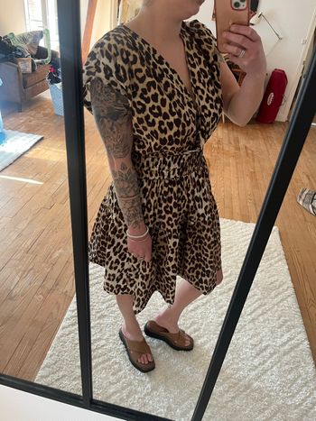 Robe léopard 