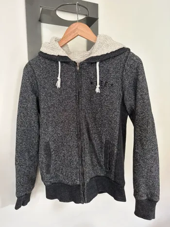 Gilet Bizzbee S gris avec moumoute