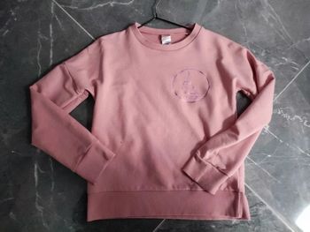 Pull sweat gymnaste flocage logo gym club gym neuf