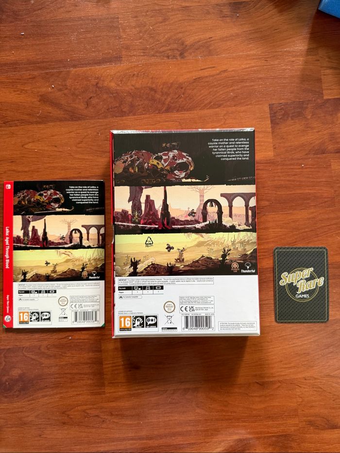 DE#6 : Laika : Aged through Blood Deluxe Edition, Jeu Nintendo Switch, NEUF sous blister avec Slipcover. - photo numéro 2