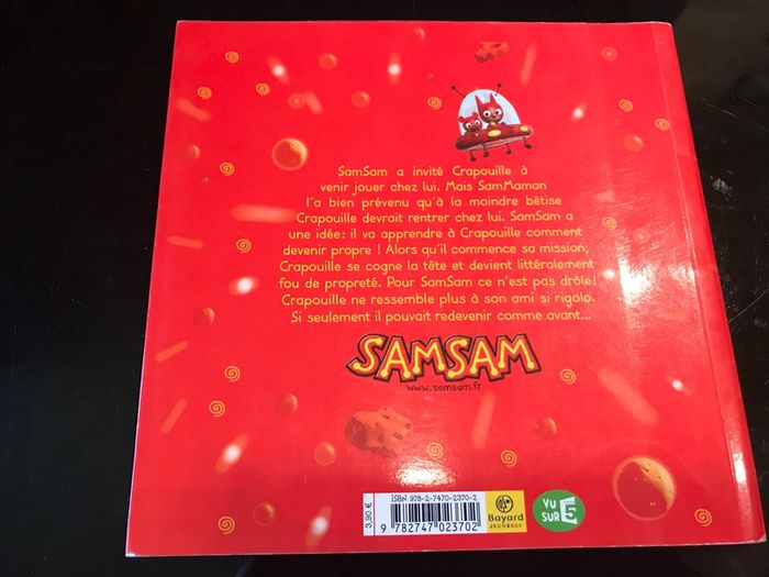 Livre Sam Sam crapouille devient propre - photo numéro 2