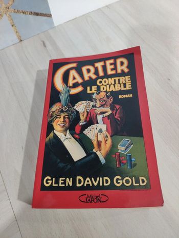 Livre grand format Carter contre le diable Glen David Gold