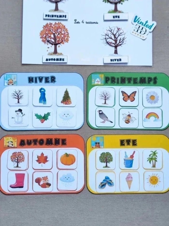 Jeu sur les 4 saisons - photo numéro 3