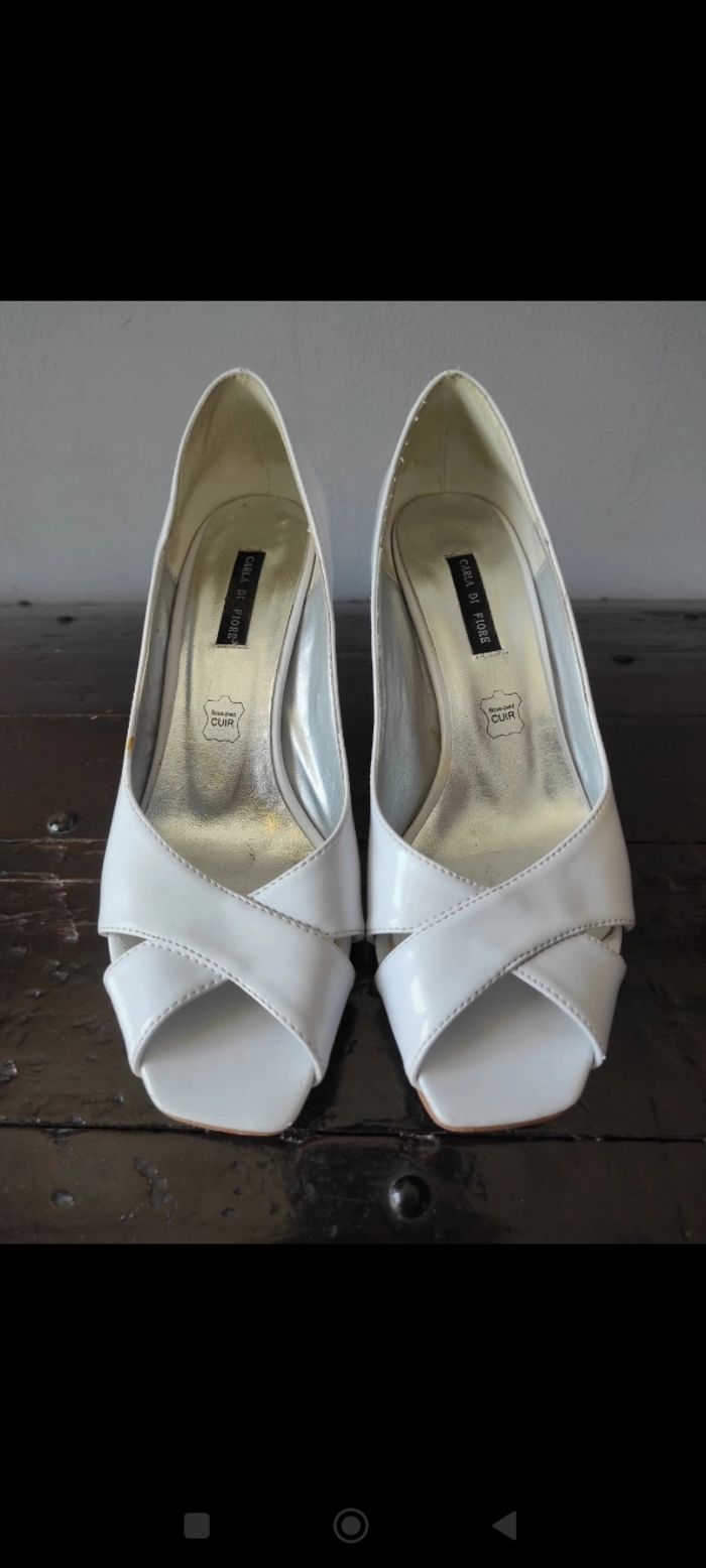 Escarpins en cuir