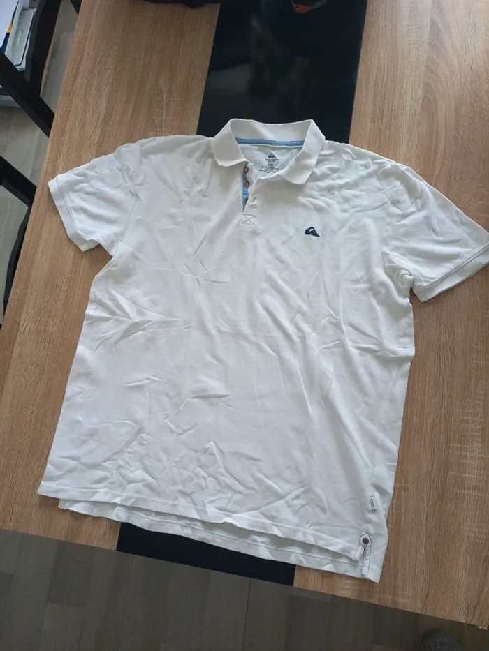 Polo blanc XXL