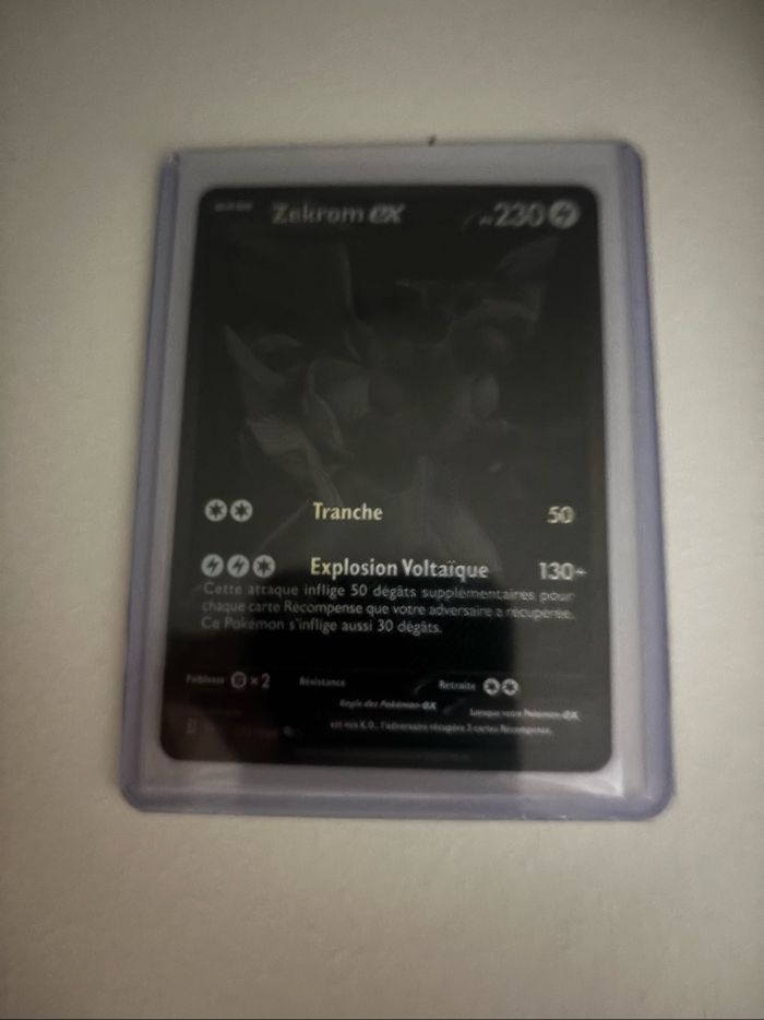 Zekrom bwr foudre noir 10.5 - photo numéro 5