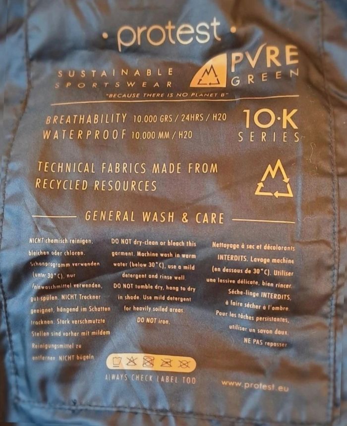 Doudoune / anorak PROTEST NEUVE en 42 - photo numéro 10
