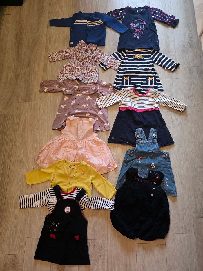 Lot bébé fille 6 mois - photo numéro 2