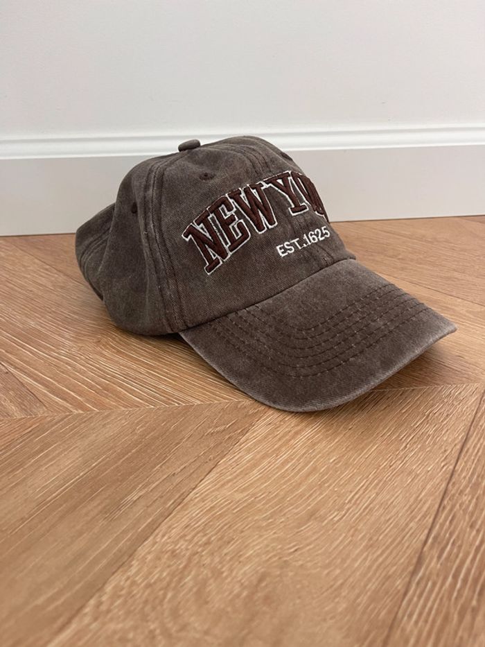 🌟 Casquette marron New York - photo numéro 4