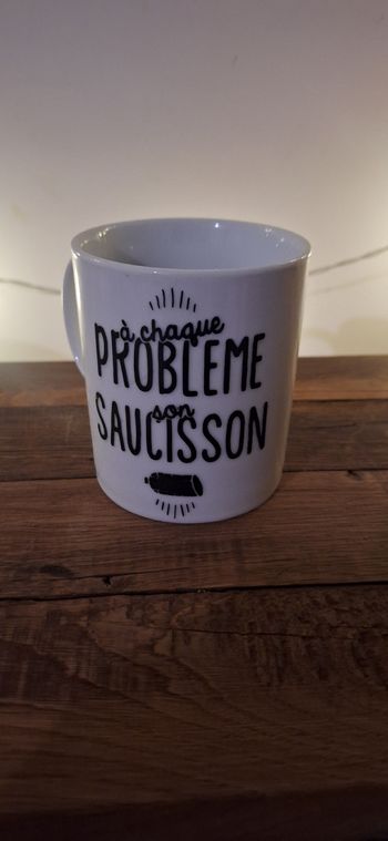 Mug tasse humour saucisson