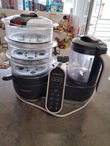 Cuiseur vapeur bébé babymoov nutribaby