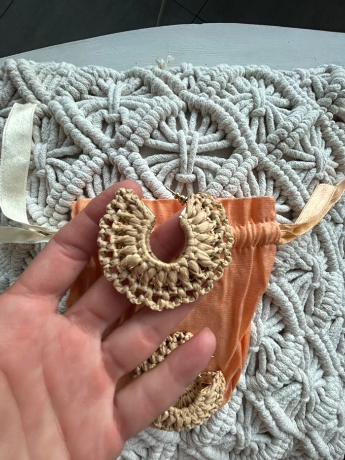 Créole raphia gas modele crocus - photo numéro 5