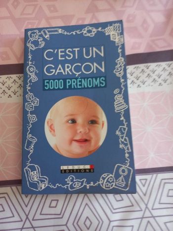 Livre prénom garçon