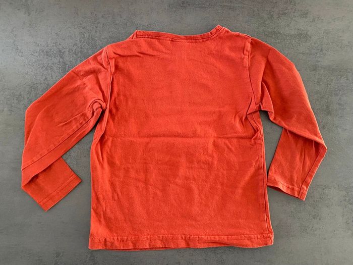 T-shirt longues manches rouge Deno Kids - photo numéro 2