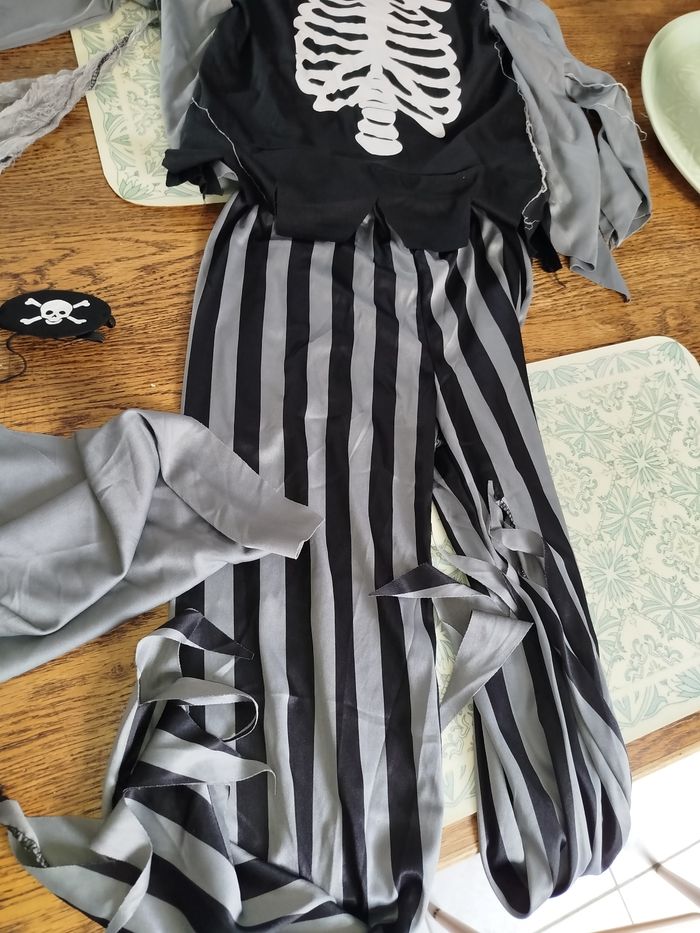 Déguisement halloween squelette 7-10 ans - photo numéro 4